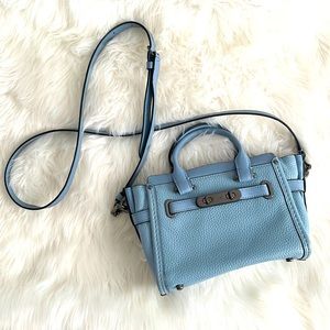 Baby Blue Coach Purse